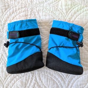 Winter baby boots booties fleece fur warm shoes